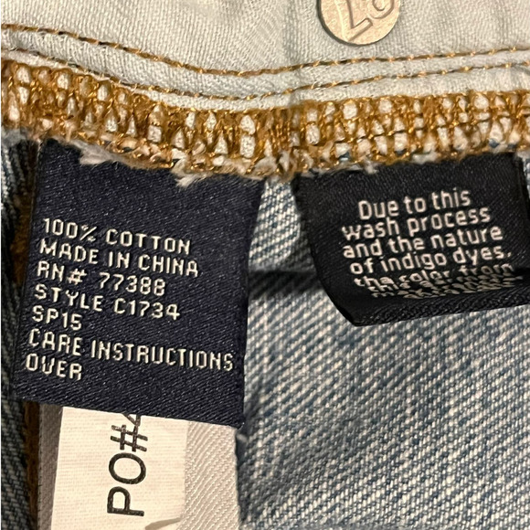 Madewell Rip and Repair Boyfriend Denim Jean Shorts Size 27 - Picture 6 of 6